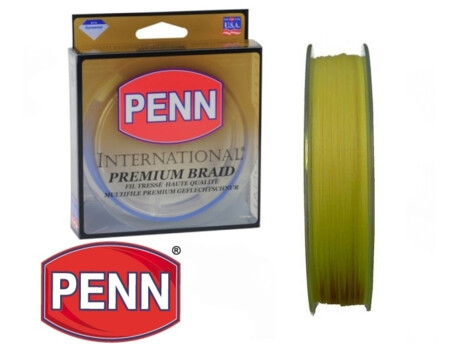 Penn splétaná šnůra International Pemium Braid 100m (žlutá)