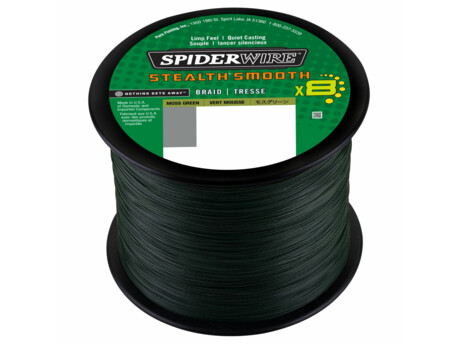 Šňůra Spiderwire Stealth Smooth 8 Zelená METRÁŽ