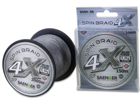Saenger šňůra 4 X Spin Braid 3000 m/ 0,16mm