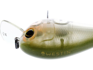 Westin: Wobler BassBite 1.5 Squarebill 6cm 13g Floating Clear Olive VÝPRODEJ