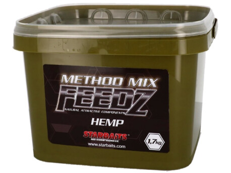 STARBAITS Method Mix Hemp 1,7kg