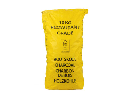 Black Wattle dřevěné uhlí FFC 100% 10kg Yellow bag