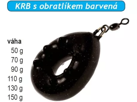 JSA KRB s obratlíkem barvená 150g
