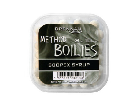 DRENNAN Method Boilies 8 & 10 mm Scopex Syrup VÝPRODEJ
