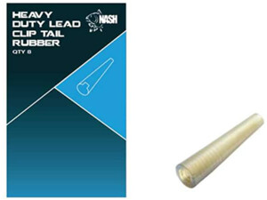 Nash převlek Heavy Duty Lead Clip Tail Rubbers 8ks
