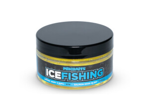 MIKBAITS ICE FISHING pstruh řada - Lososí jikry v dipu Sýr 100ml