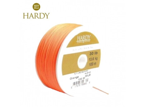 Hardy 100m 20lb Backing orange