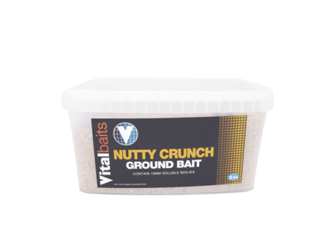 Vitalbaits Vnadící směs Nutty Crunch Bucket 3kg