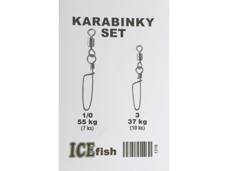 ICE FISH Karabinky set