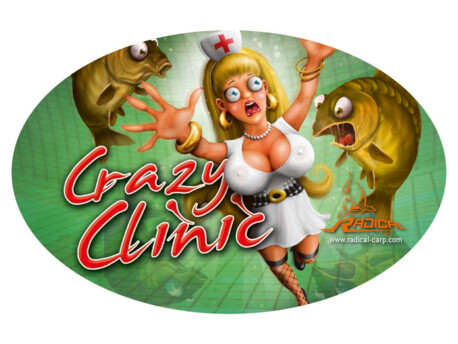 QUANTUM RADICAL Samolepka "Crazy Clinic"