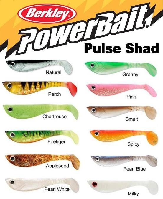 BERKLEY Riper Pulse Shad Powerbait 8cm