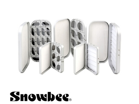Snowbee krabička Aluminium větší s 16 okénky