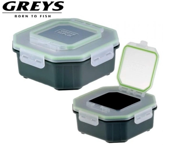 Greys Klip-Lok Bait Boxes - Flip Lid menší