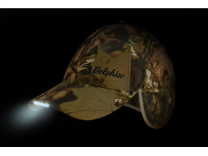 DELPHIN Zimní čepice s LED