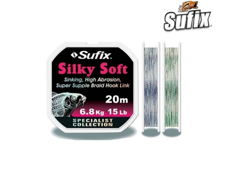 Sufix Silky Soft Clay Gray 20m