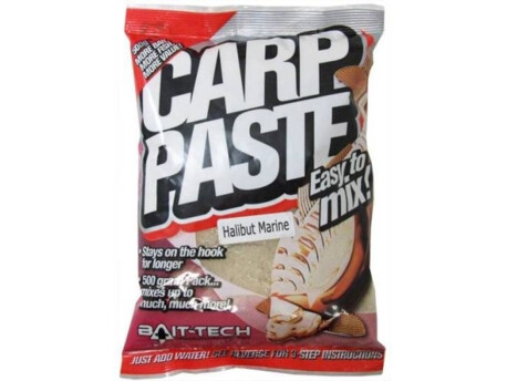 BAIT-TECH Kaprové těsto Carp Paste Natural Fishmeal 500g -30% VÝPRODEJ!!