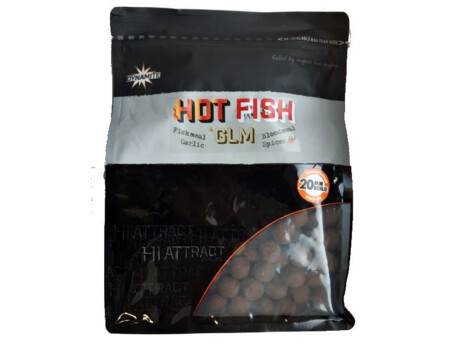 Dynamite Baits Hot Fish&GLM Boilies 20 mm 1 kg