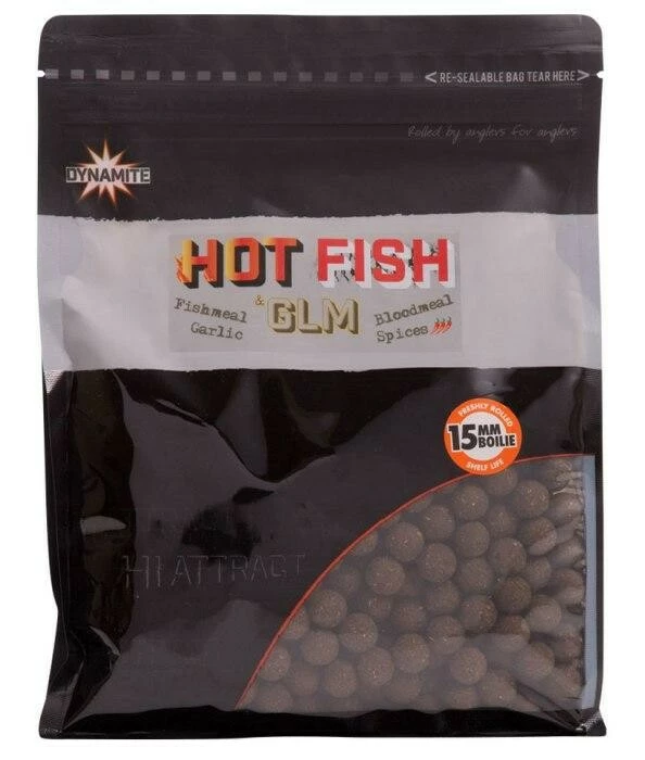 Dynamite Baits Hot Fish GLM Boilies 15 Mm 1 Kg Na Soutoku