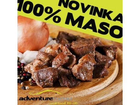ADVENTURE MENU 100% MASO Krůtí maso na cibulce