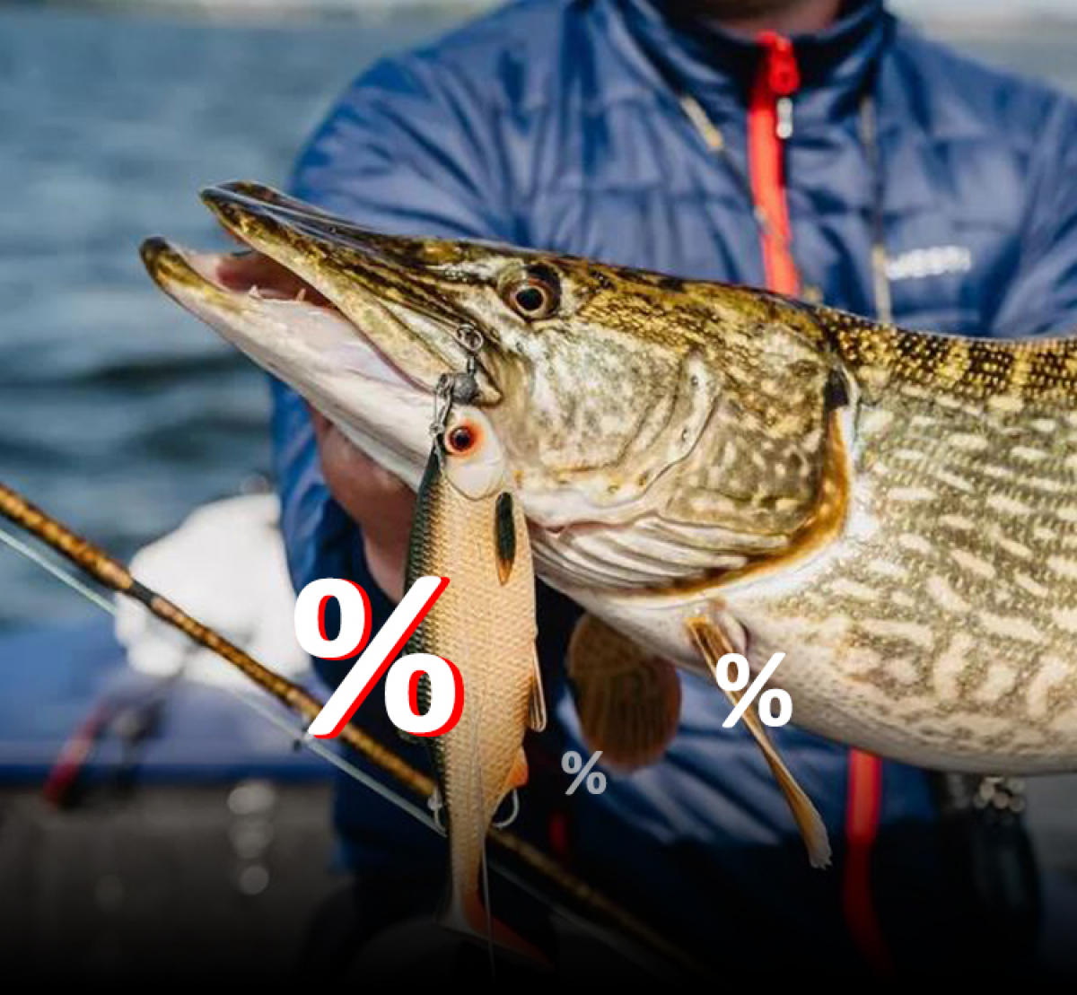 Výprodej vláčecích nástrah.