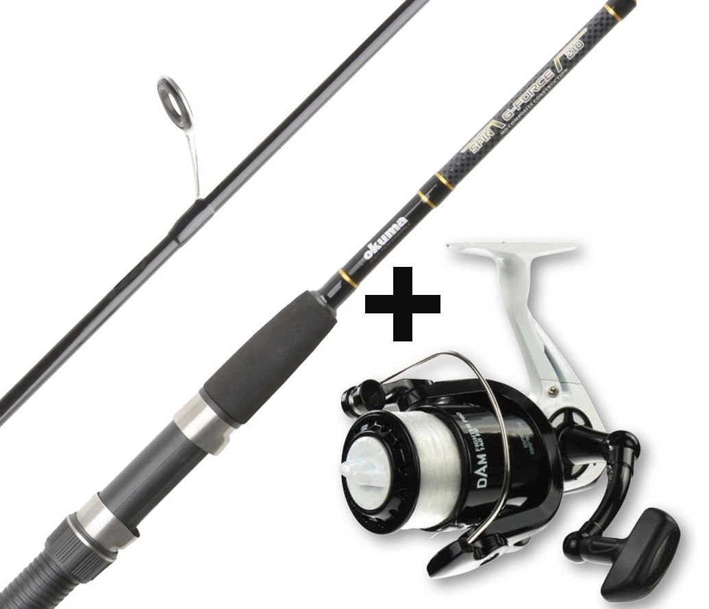 AKCE! Okuma Prut + Naviják zdarma! Vhodné jako dětská sada i pro milovníky přívlače