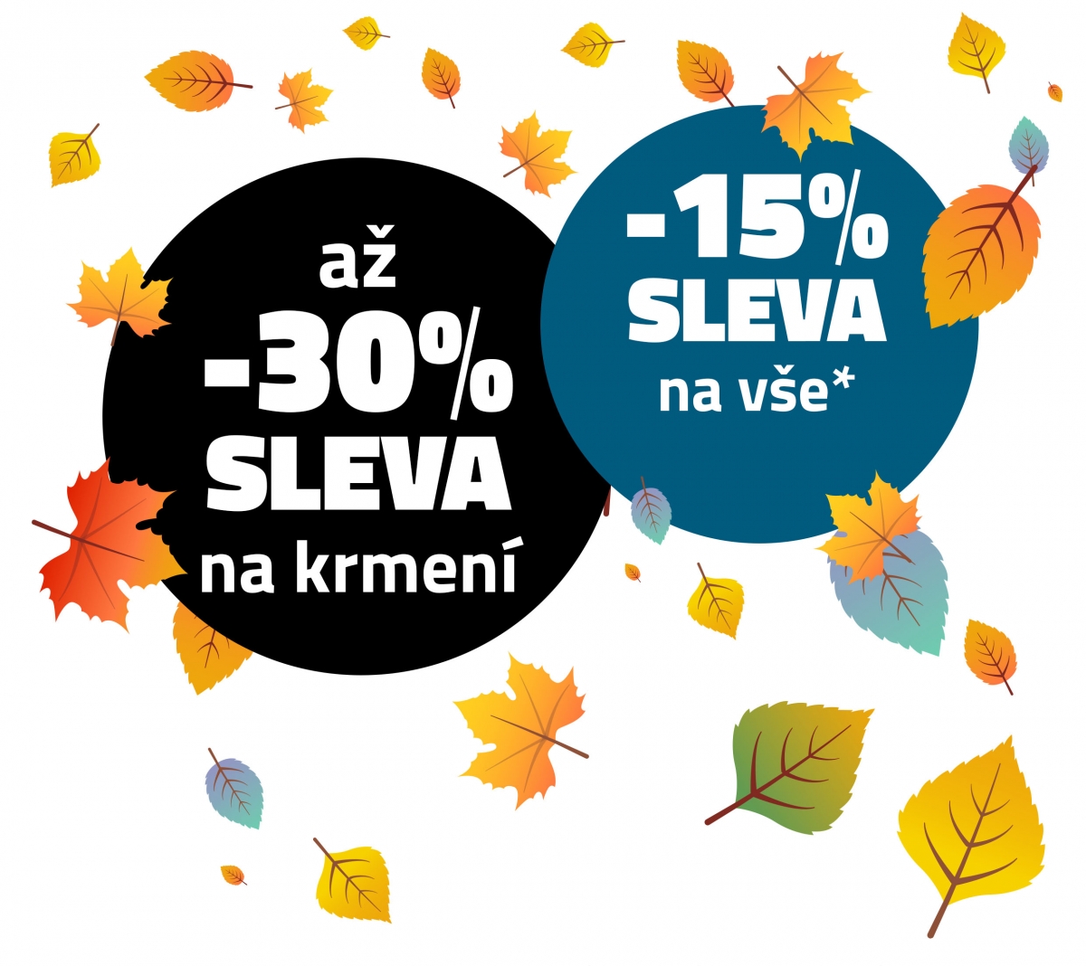 AKCE 15-30% Listopadová sleva na prodejně