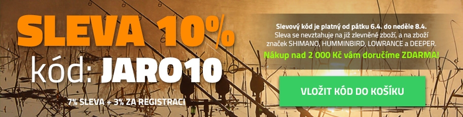 Oslavte s námi jaro s 10% slevou na celý víkend.