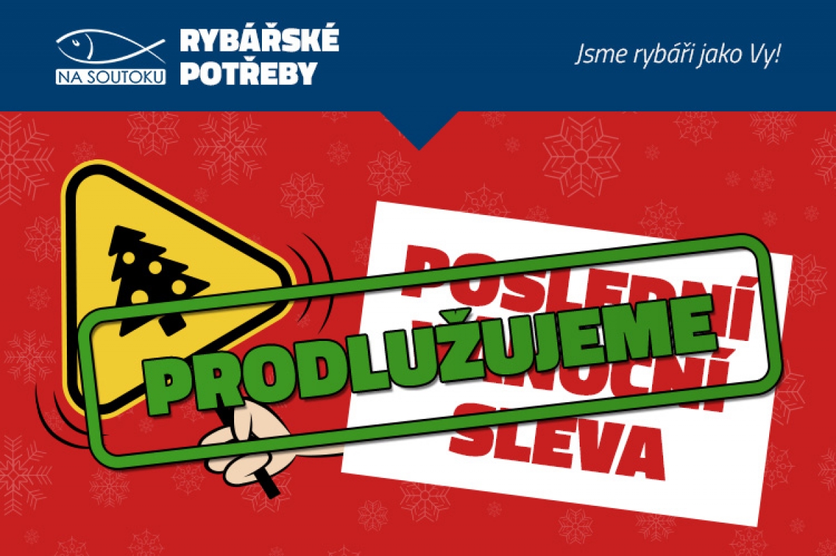 POZOR - prodlužujeme a navyšujeme slevu na 13%!