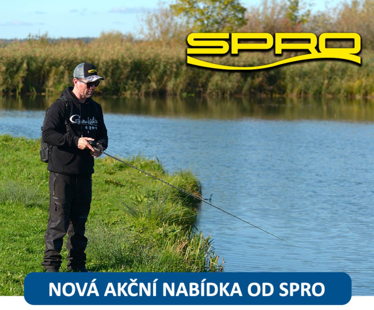 SPRO - nové akční produkty pro rybáře!