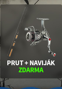 Akce 1+1 prut + naviják