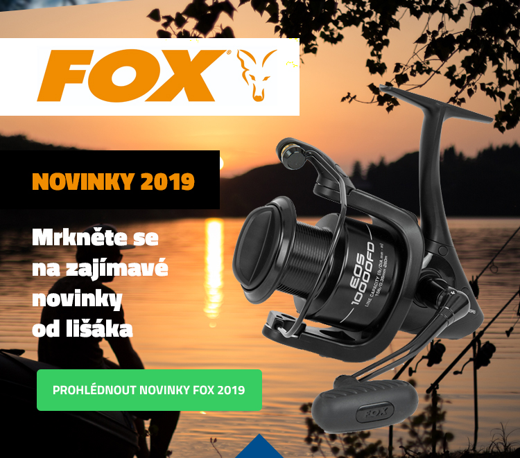 Rybářské potřeby Fox - novinky pro rok 2019