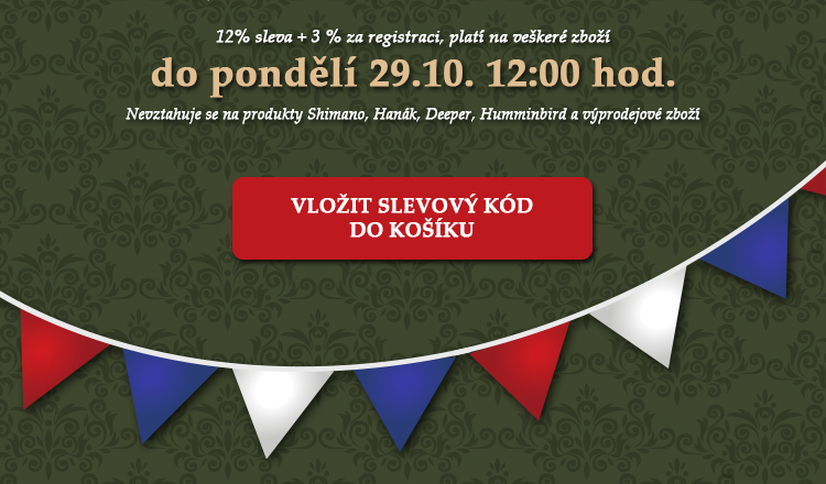 Oslavte s námi 100 let republiky. Sleva 15% do pondělí