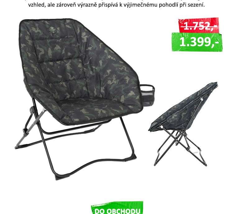 Tak jako ostatní křesla ze série BANX i model LOWRIDE je vybaven odolnou 600D látkou, která se vyznačuje dlouhou životností. Jedinečný a originální vzhled dodává křeslu patentovaná BANX kamufláž potištěná na látce. Pro ještě větší komfort jsou područky křesla opatřeny měkkou pěnou a na zádové části se nachází pevná síťovina, která slouží k lepšímu odvětrávání.