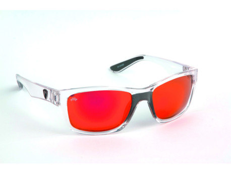 FOX Rage Brýle Sunglasses Transparent / Mirror Red