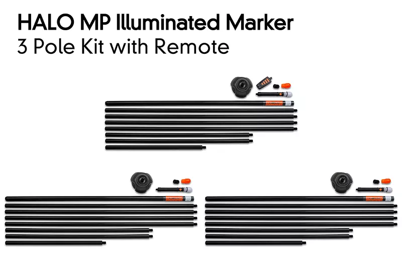 FOX Tyčová bojka HALO ILLUMINATED MARKER POLE