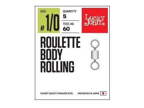 Lucky John obratlíky Roulette Body Rolling vel. 8 10ks