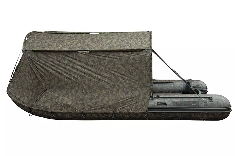 FOX Člun s bivakem FX420 CAMO BOAT BIVVY