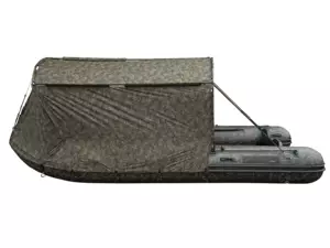 FOX Člun s bivakem FX420 CAMO BOAT BIVVY
