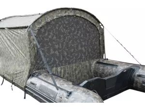FOX Člun s bivakem FX420 CAMO BOAT BIVVY
