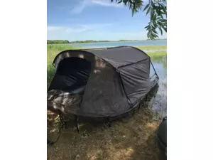 FOX Člun s bivakem FX420 CAMO BOAT BIVVY