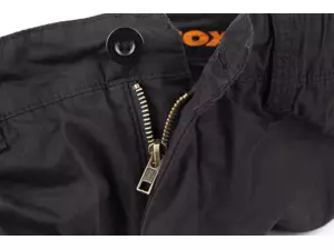 FOX Kalhoty COLLECTION BLACK & ORANGE COMBAT TROUSERS VÝPRODEJ