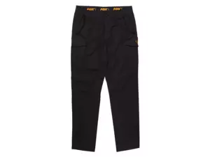 FOX Kalhoty COLLECTION BLACK & ORANGE COMBAT TROUSERS VÝPRODEJ