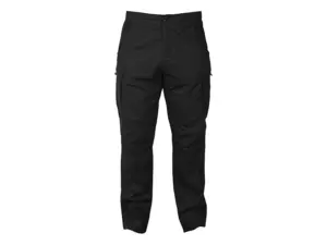 FOX Kalhoty COLLECTION BLACK & ORANGE COMBAT TROUSERS VÝPRODEJ