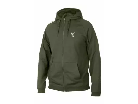 FOX Mikina COLLECTION GREEN & SILVER LIGHTWEIGHT HOODIE