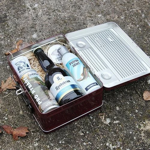 Dárkový plechový box pro rybáře