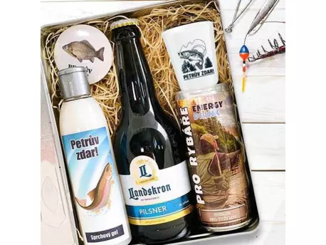 Dárkový plechový box pro rybáře