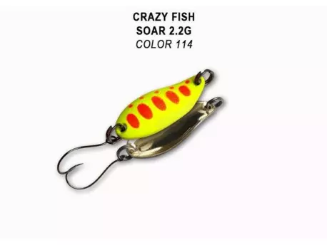 Crazy Fish Soar 2,2g barva 114