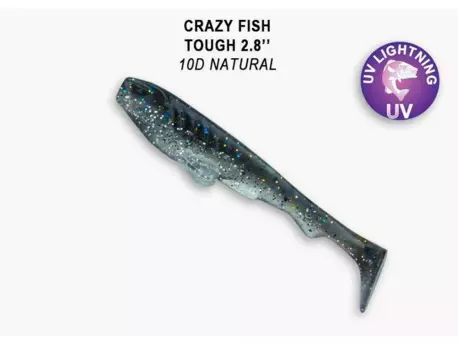 Crazy Fish Tough 7 cm 10D natural