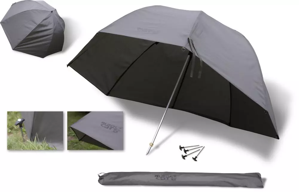 BLACK CAT Extreme Oval Umbrella 345cm 260cm 305cm