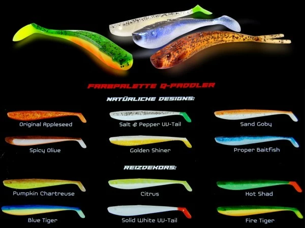 QUANTUM Q-Paddler 15cm VÝPRODEJ